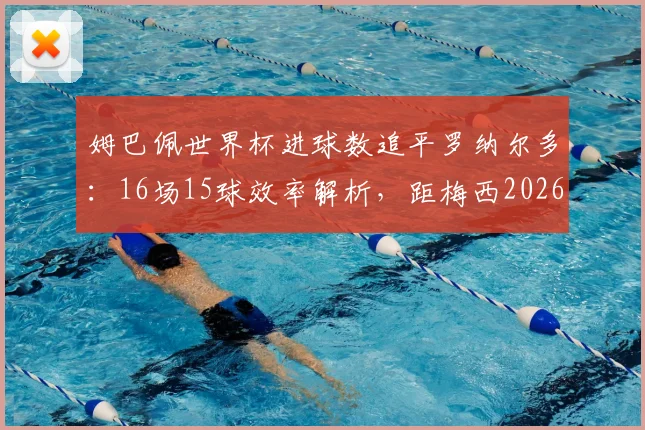 姆巴佩世界杯进球数追平罗纳尔多:16场15球效率解析,距梅西2026年记录仅差3球